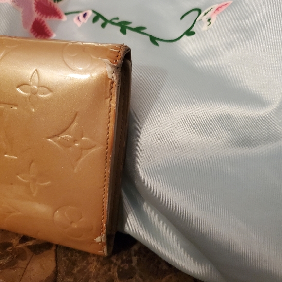 Louis Vuitton Porte Tresor Tan Noisette Monogram Vernis International Wallet - Picture 4 of 16